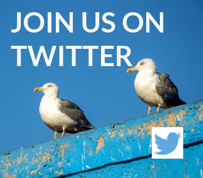 Join us on Twitter